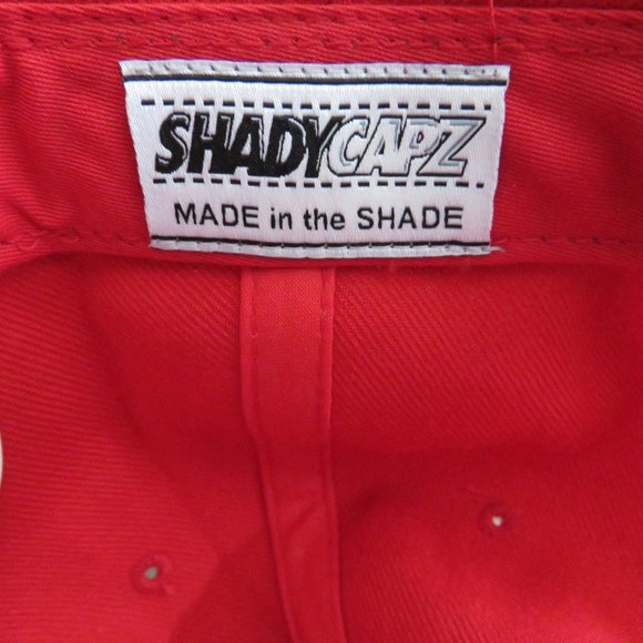 Yupoong*‎ Four (4) Classic Snapback "Shady Capz" Baseball Cap/Hat~ ALL RED! - Picture 7 of 12